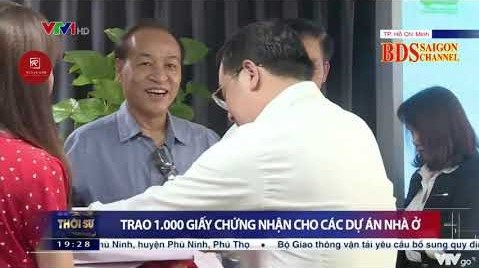 Sở Tài nguyên và Môi trường TP.HCM trao 1.000 giấy chứng nhận cho các dự án nhà ở